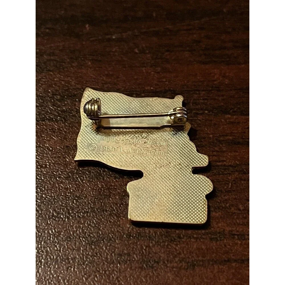 Vintage LA Olympics Coca‎ Cola Sam Eagle British Virgin Islands Flag Lapel Pin